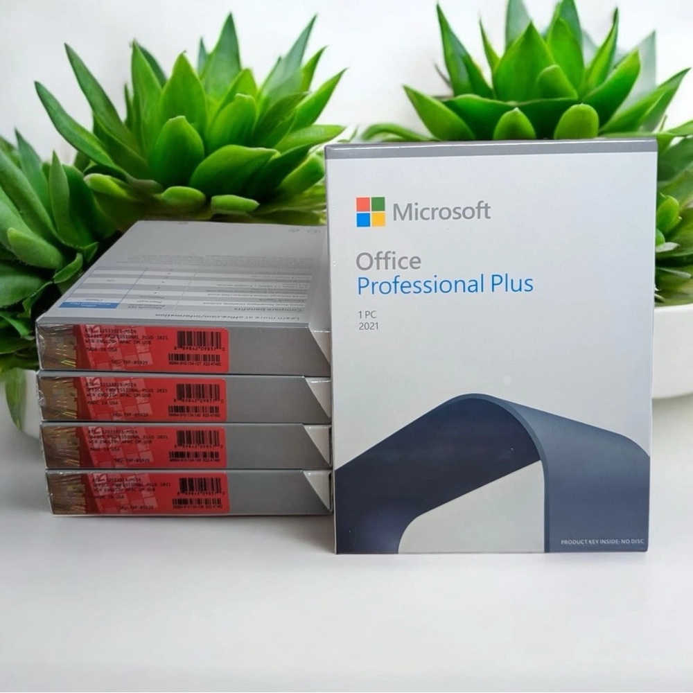 MS Office 2021 Pro Professional Plus Retail USB + Activation Key Lifetime